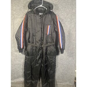 Rothco Outdoor Apparel Mens One Piece Ski Suit Snowmobile Jumpsuit‎ Black Size L